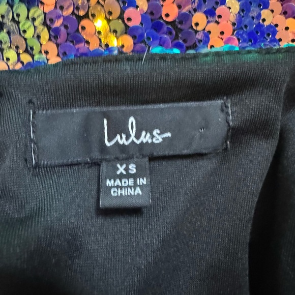 Lulus sequin backless dress, size Xs - Picture 5 of 7